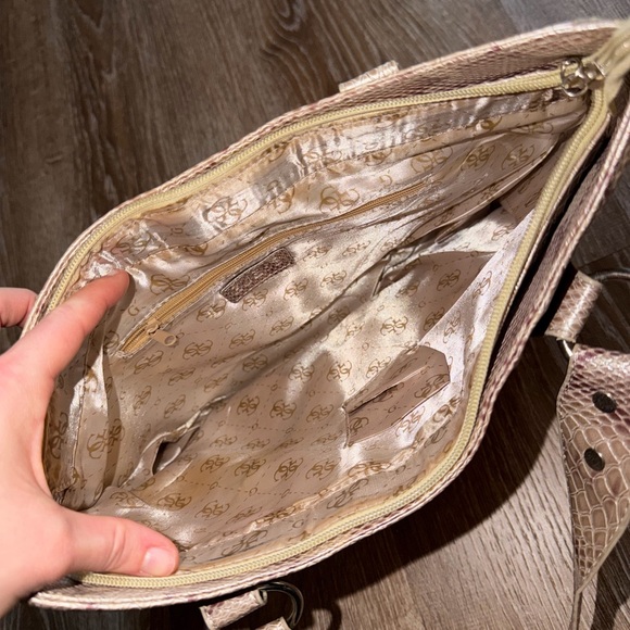 Vintage Y2K Guess Snakeskin Purse - Picture 3 of 3